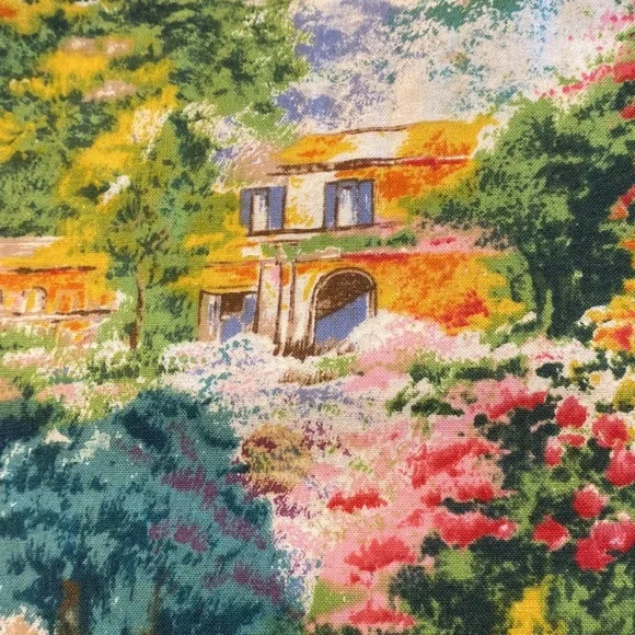 MRS Linafore Retro 50’s Garden Scene Apron - Picture 10 of 12